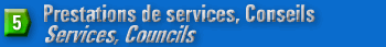 Prestations de services